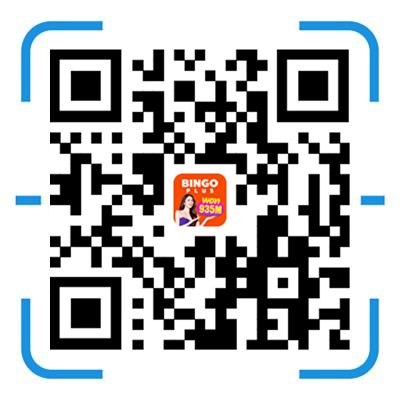 scan the qr code and get the bingoplus best bingo game card patterns game app from apple store for ios and google play market for android